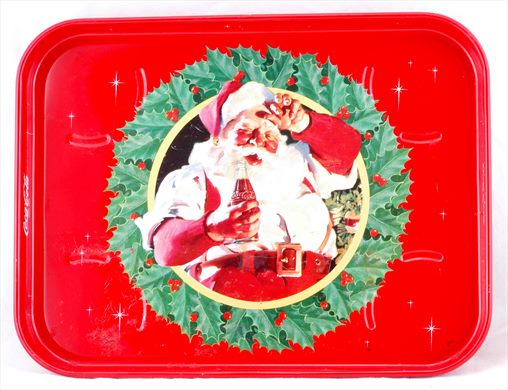 Coca-Cola - Bandeja rectangular horizontal Natal
