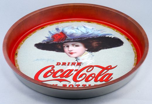 Coca-Cola - Bandeja redonda