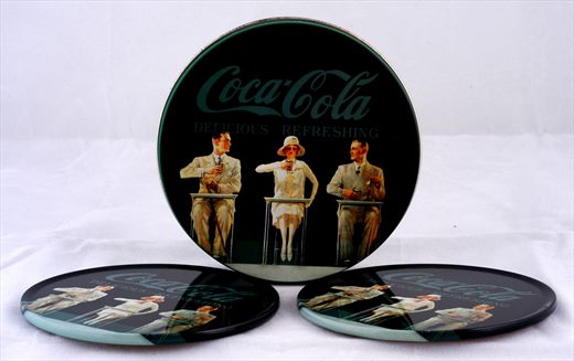 Coca-Cola - Bases para copos Delicious Refreshing