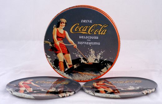 Coca-Cola - Bases para copos Delicious Refreshing