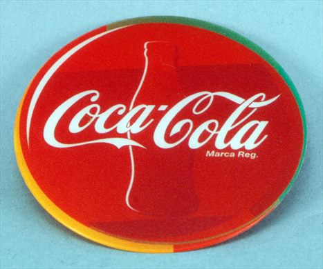Coca-Cola - Bases para copos redonda