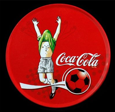Coca-Cola - Bases para copos bola 2