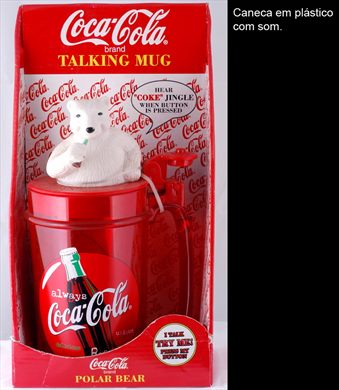 Coca-Cola - Caneca falante urso