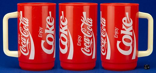 Coca-Cola - Caneca plastico