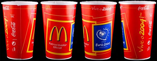 Coca-Cola - McDonald - Euro 2004 - 40Cl