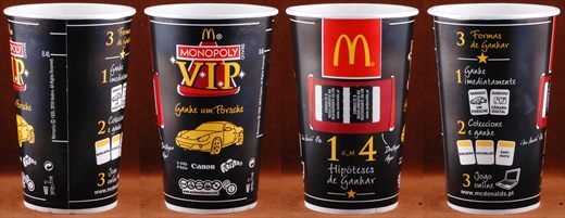 Coca-Cola - McDonald - Monopoly VIP 0,4L