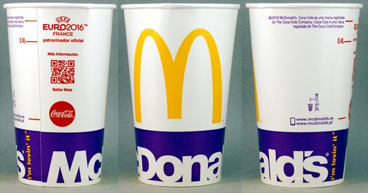 Coca-Cola - Mc Donalds - UEFA Euro2016 France
