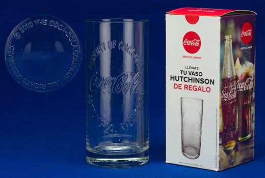 Coca-Cola - Hutchinson glass
