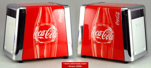 Coca-Cola - Guardanapeiro metal 2008