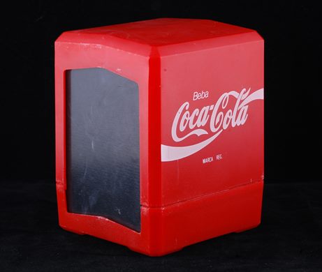 Coca-Cola - Guardanapeiro plastico