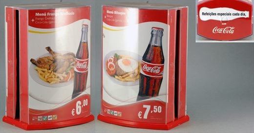 Coca-Cola - Guardanapeiro plastico menu