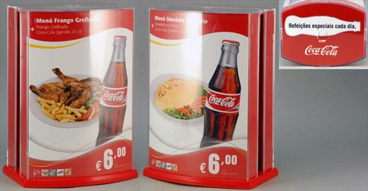 Coca-Cola - Guardanapeiro plastico menu