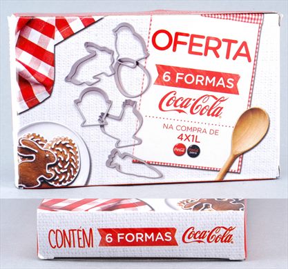 Coca-Cola - Formas de bolachas