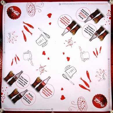 Coca-Cola - Mantel de papel