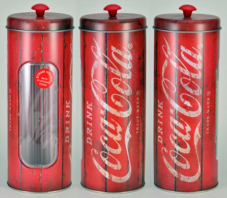 Coca-Cola - Dispensador de Palhinhas