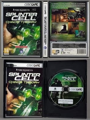 Tom Clancy's Splinter Cell Chaos Theory (codigo no disco)