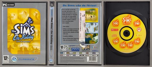 Te Sims On Holiday disco de expansao