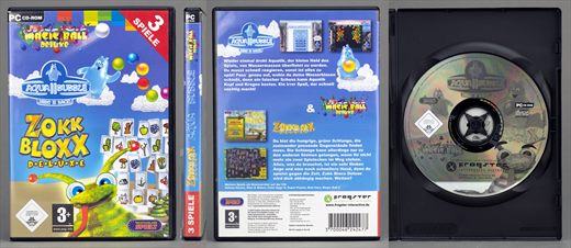 Zokk Bloxx D-E-L-U-X-E - Aqua Bubble - Magic Ball Deluxe