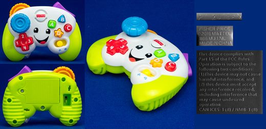 Fisher-Price Game and Learn controller