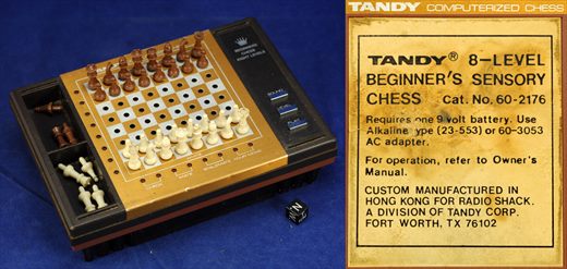 Xadrez electronico 8 niveis Tandy (Radio Shack)