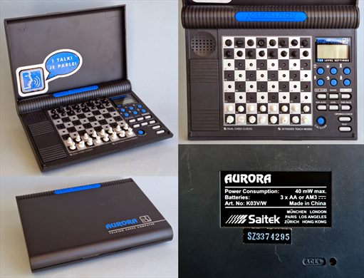 Saitek Kasparov Model K03V-W Aurora (1998)