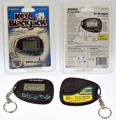Key Blackjack 21 model 350 CS3BA Rev.D by RADICA