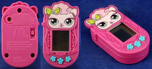 Little Pet Shop McDonalds pink