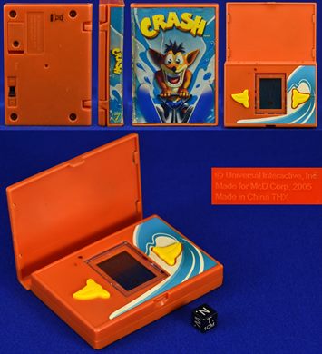 Crash McDonalds 2005 Universal Interactive