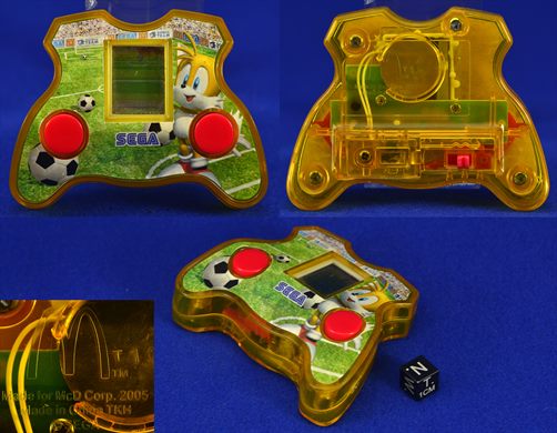 Sega Tails Soccer McDonalds 2005 Amarelo