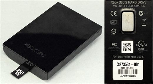XBOX 360 S Hard Drive model 1451 250GB