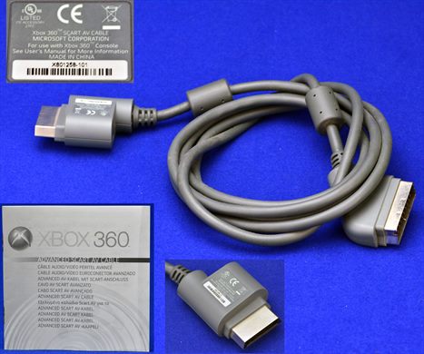 XBOX 360 SCART AV cable