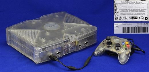 XBOX Video Game System 2004-08-30 (Crystal)