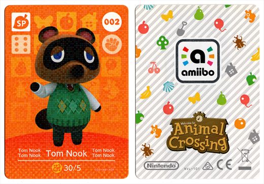 Animal Crossing NVL-101 002 Tom Nook 002-AB-AOP