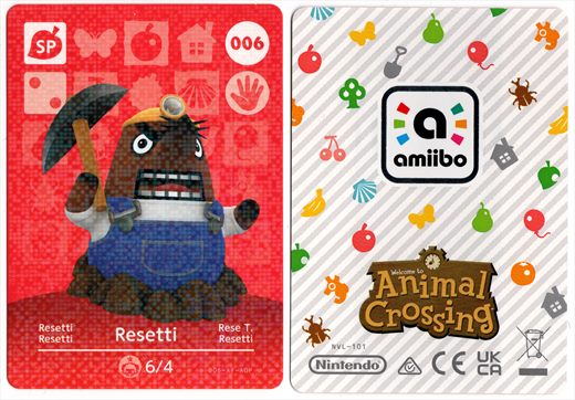 Animal Crossing NVL-101 006 Resetti 006-AF-AOP