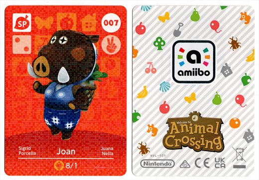 Animal Crossing NVL-101 007 Joan 007-AG-AOP