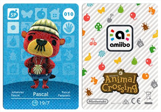 Animal Crossing NVL-101 010 Pacal 010-AJ-AOP