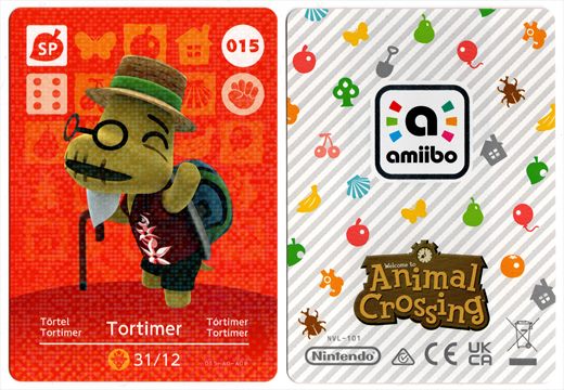 Animal Crossing NVL-101 015 Tortimer 015-AO-AOP