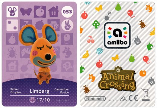 Animal Crossing NVL-101 053 Limberg 053-CC-AOP