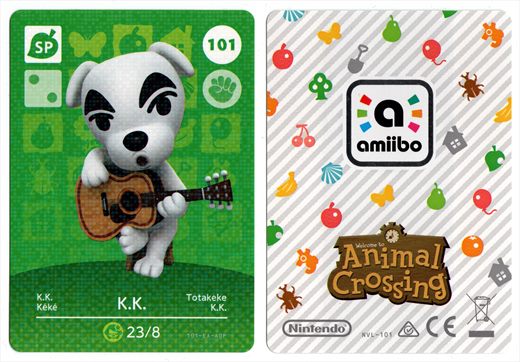 Animal Crossing NVL-101 101 K.K. 101-EA-AOP