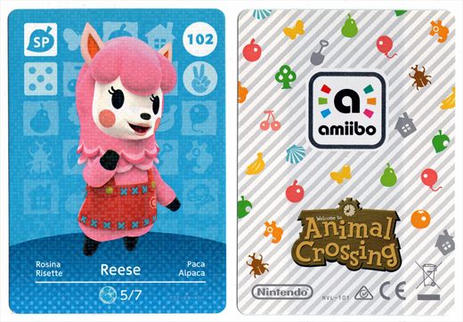 Animal Crossing NVL-101 102 Reese 102-EB-AOP