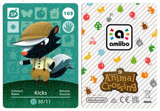 Animal Crossing NVL-101 103 Kicks 103-EC-AOP