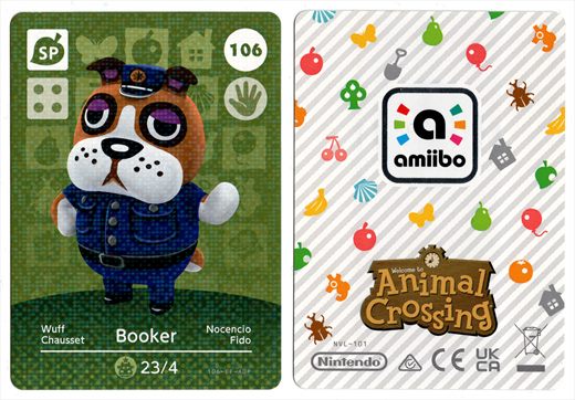 Animal Crossing NVL-101 106 Booker 106-EF-AOP