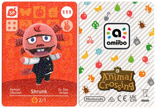 Animal Crossing NVL-101 111 Shrunk 111-EK-AOP