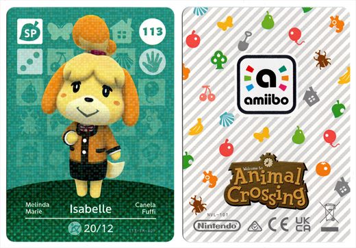 Animal Crossing NVL-101 113 Isabelle 113-EM-AOP