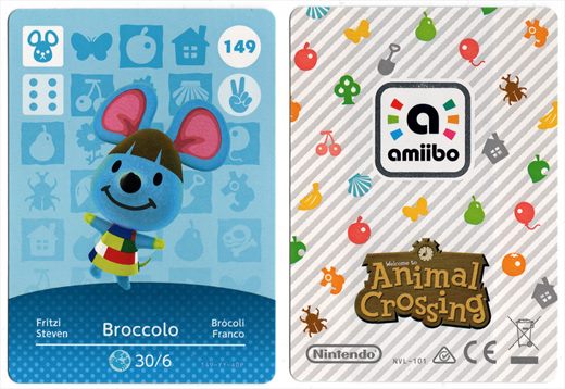 Animal Crossing NVL-101 149 Broccolo 149-FY-AOP