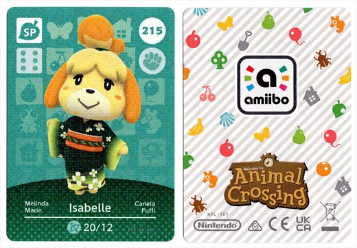 Animal Crossing NVL-101 2015 Isabelle 215-IO-AOP