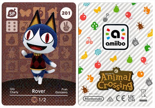 Animal Crossing NVL-101 201 Rover 201-IA-AOP