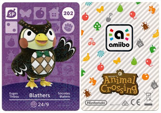 Animal Crossing NVL-101 202 Blathers 202-IB-AOP