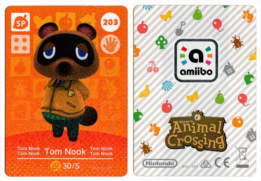 Animal Crossing NVL-101 203 Tom Nook 203-IC-AOP