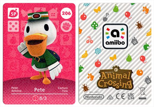 Animal Crossing NVL-101 206 Pete 206-IF-AOP
